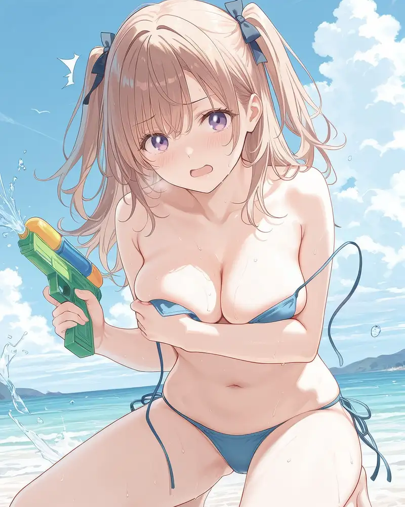 gái anime mặc bikini 3