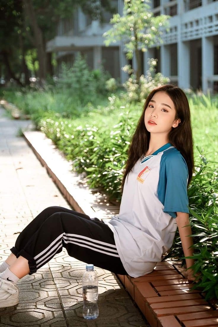 gái xinh học sinh hiền