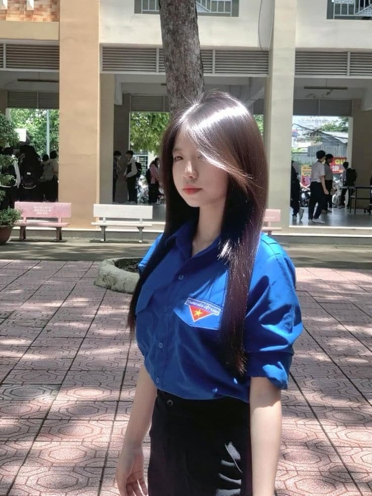 gái xinh học sinh tươi