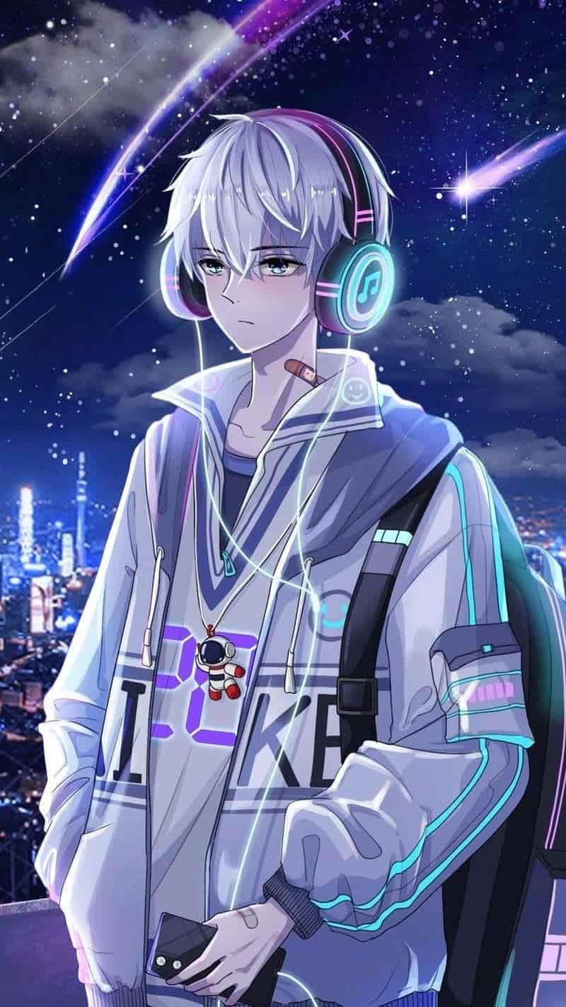 hình nền anime nam sinh