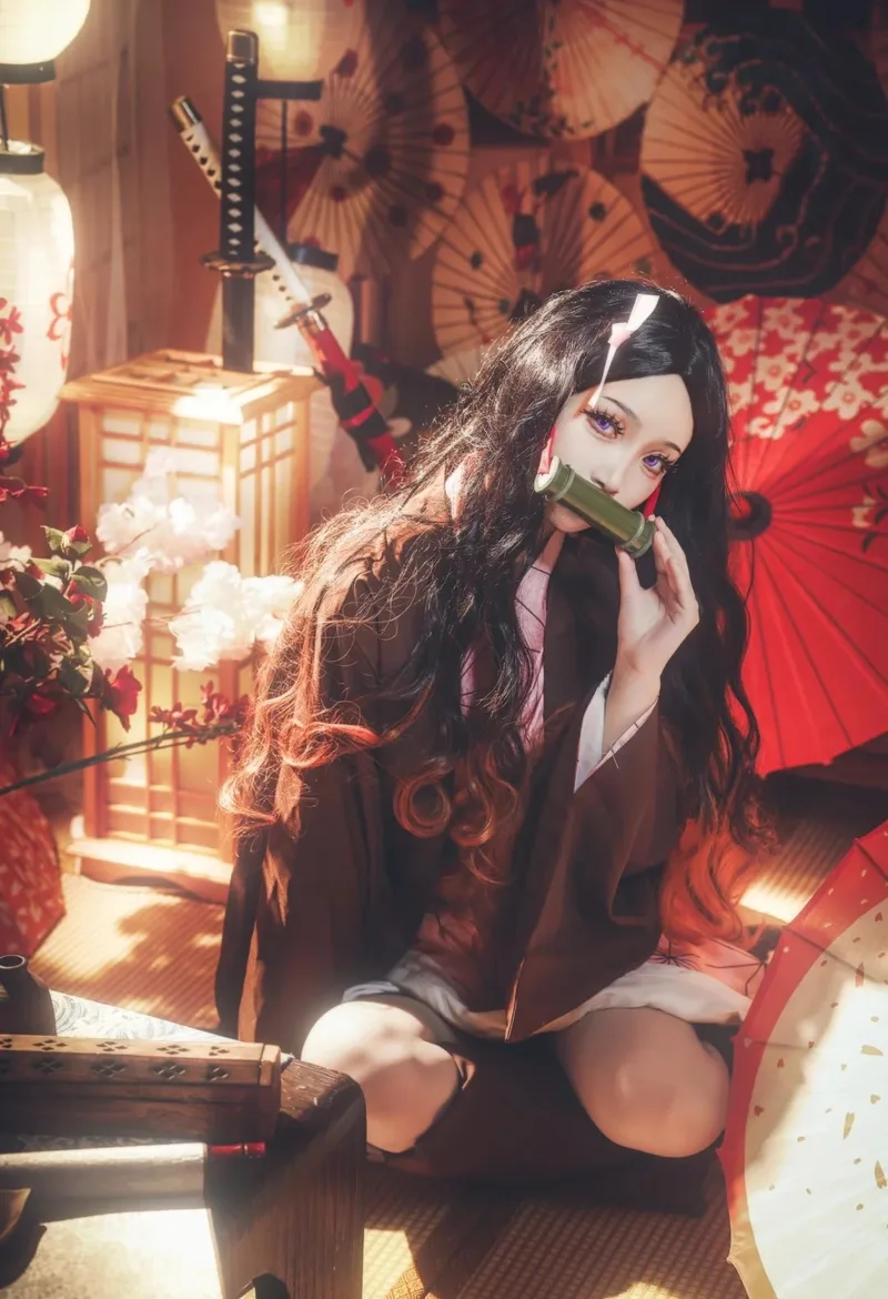 kimetsu no yaiba nezuko cosplay