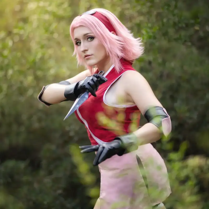 sakura cosplay chất