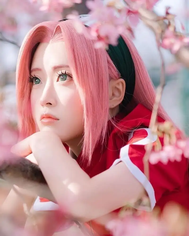 sakura cosplay cực dễ thương