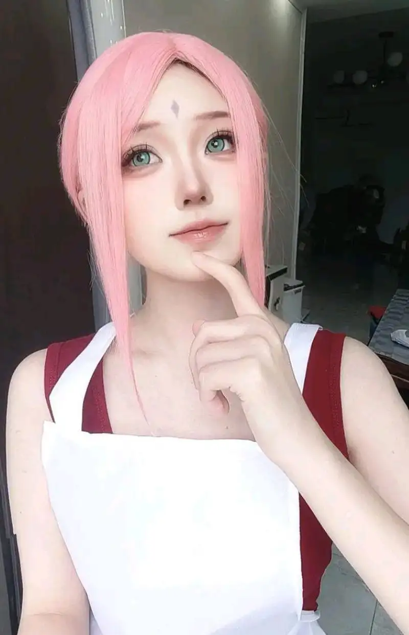 sakura cosplay cute
