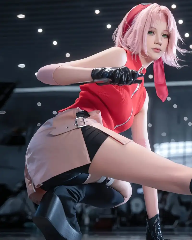 sakura cosplay mông to