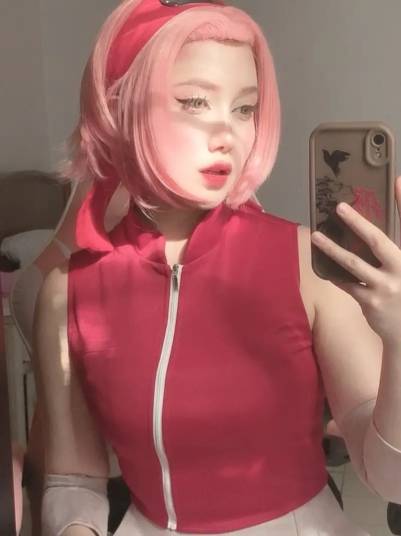 sakura cosplay siêu cute