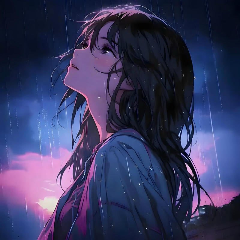 ảnh anime buồn khóc