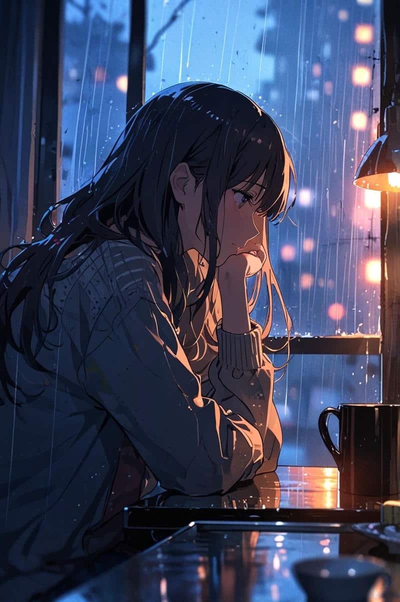 ảnh anime buồn xỉu