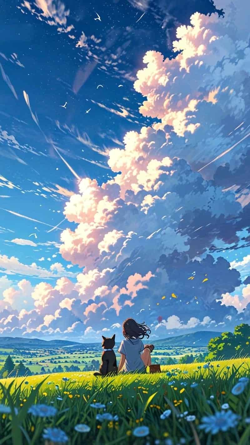 ảnh anime chill đẹp