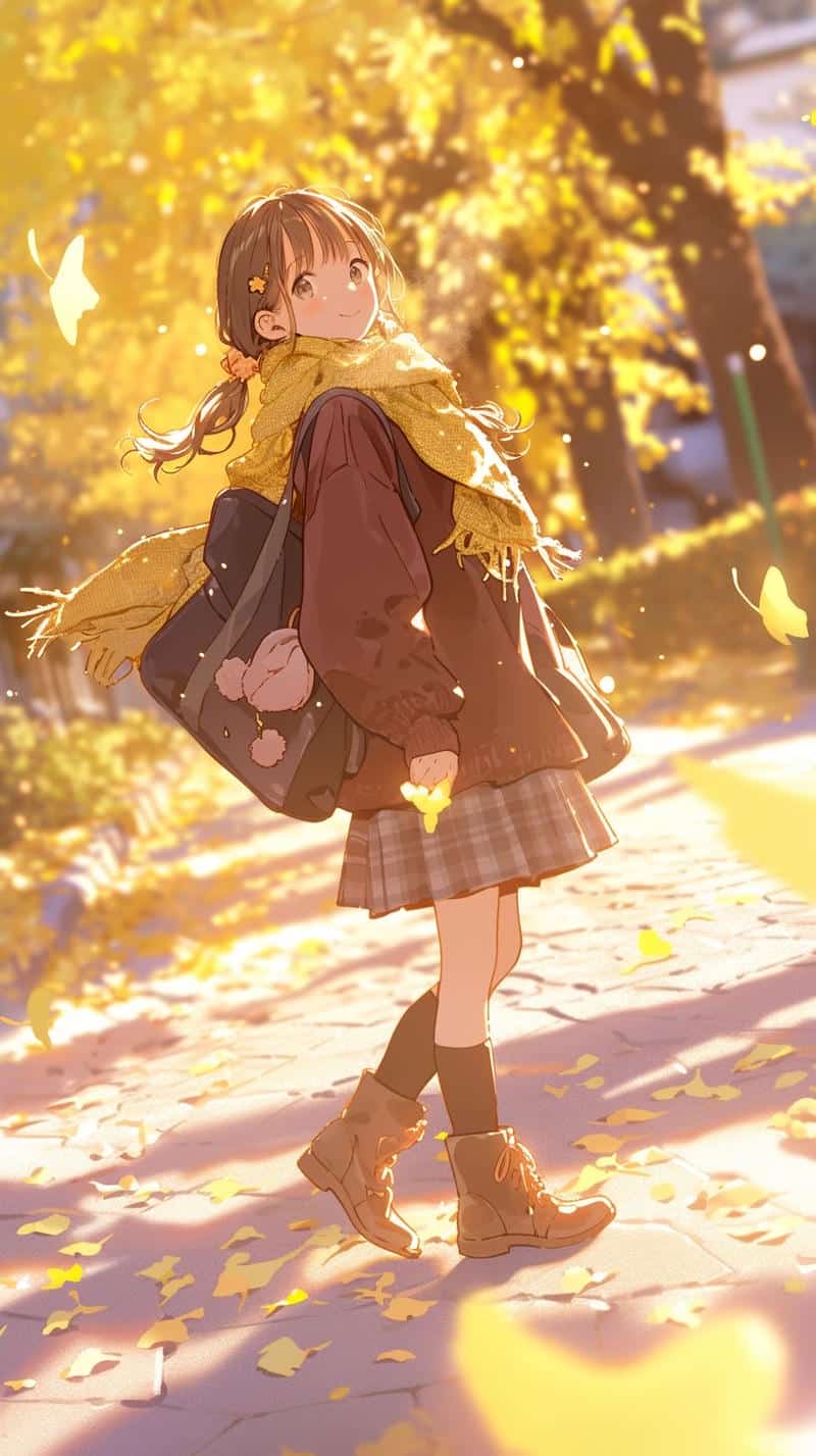 ảnh anime chill thu