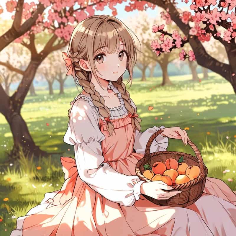 ảnh anime chill vườn