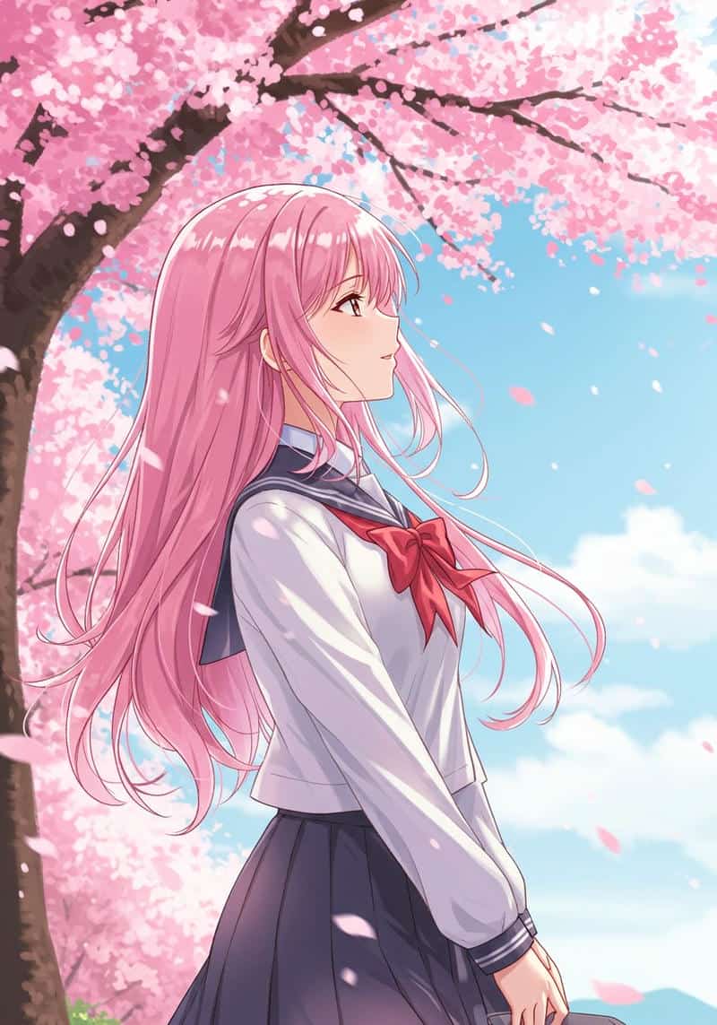 ảnh anime chill xinh đẹp