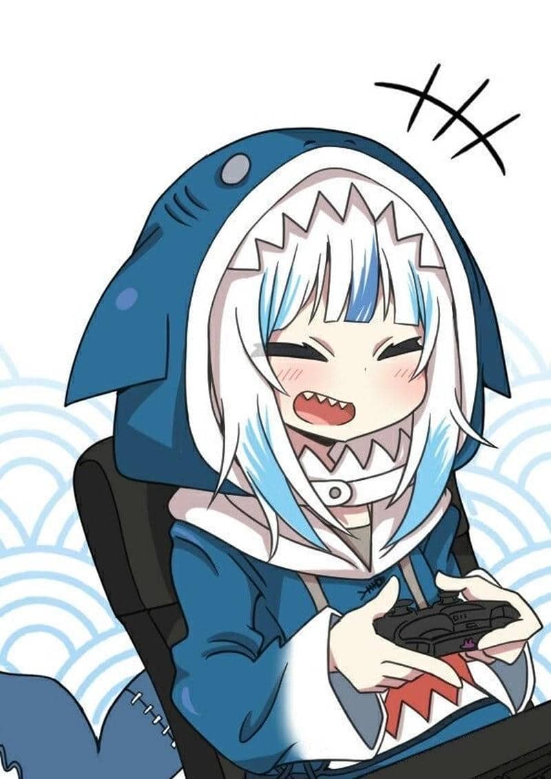 ảnh anime hài cá
