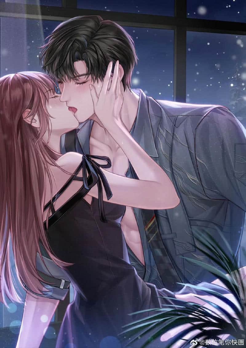 ảnh anime hôn nhau đẹpp