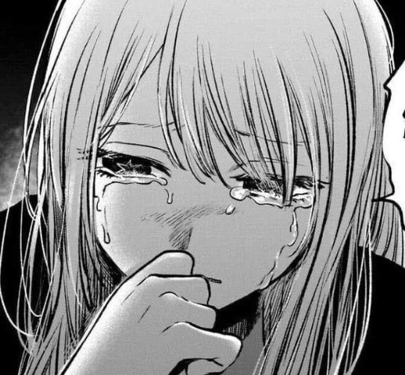 ảnh anime khóc nước mắt