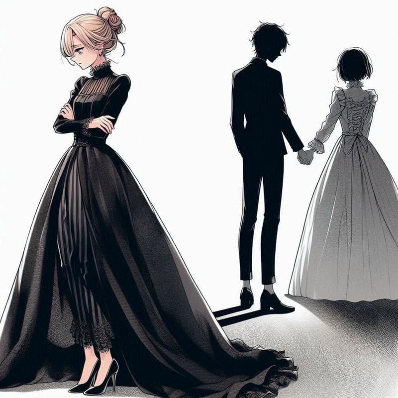 ảnh anime người thứ 3 đau khổ