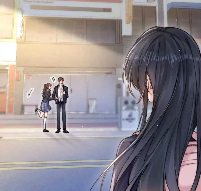 ảnh anime người thứ 3 đau
