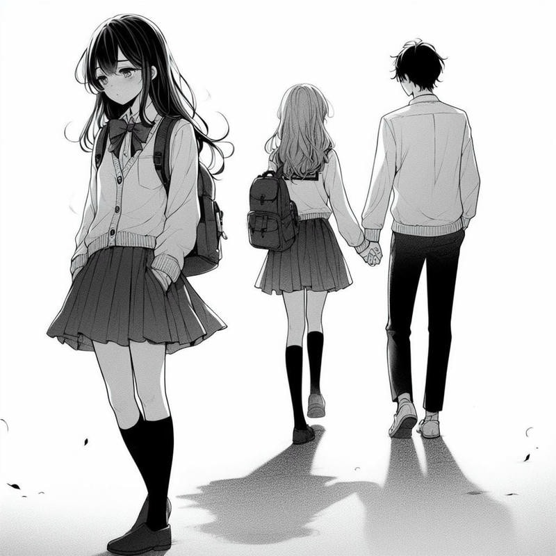 ảnh anime thất tình đau