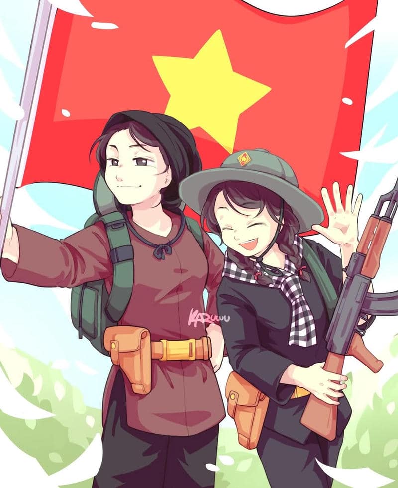 ảnh anime việt nam nữ dân tộc