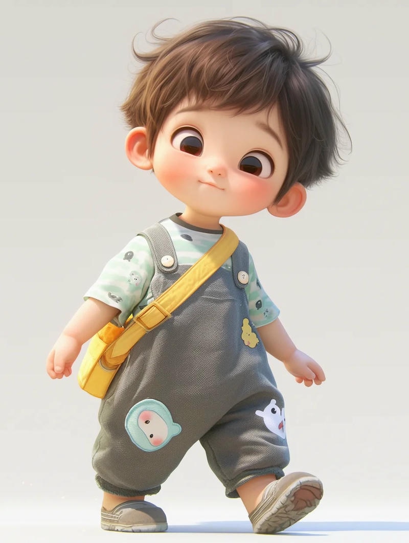 ảnh bé trai hoạt hình đáng yêu