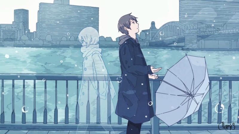 ảnh chia tay anime hư vô