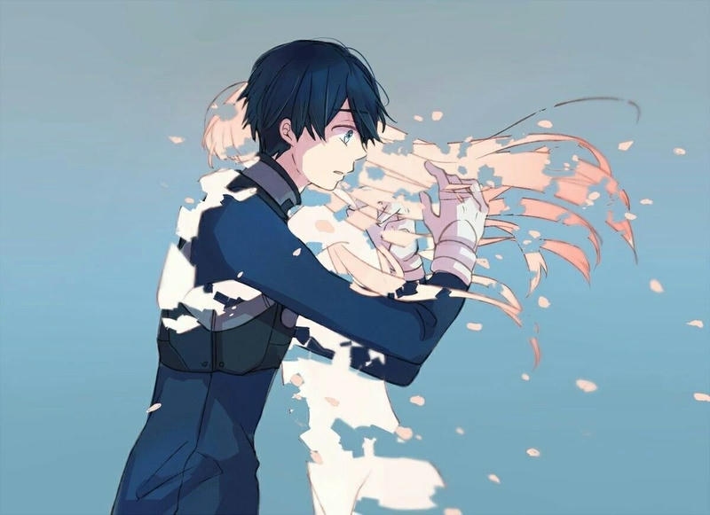 ảnh chia tay anime tan biến