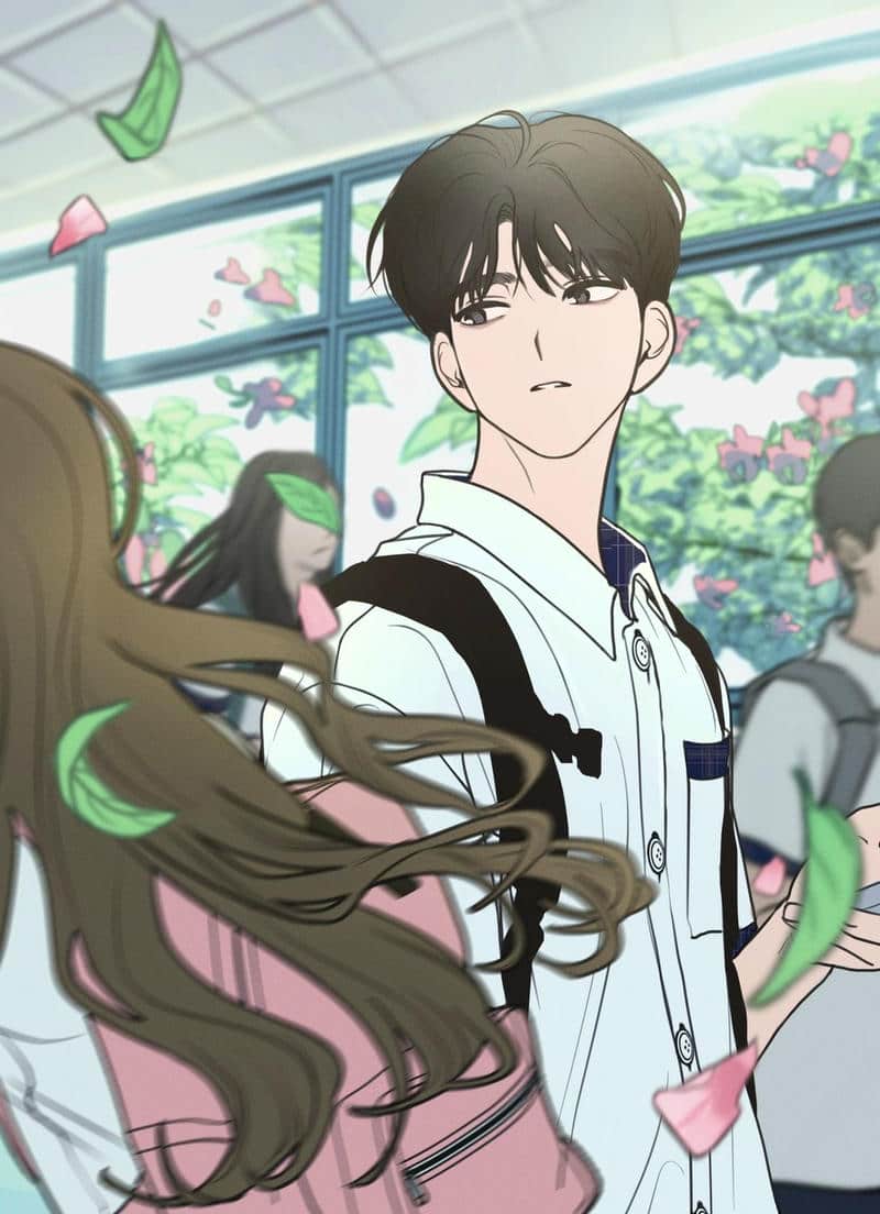 ảnh chia tay anime vườn trường