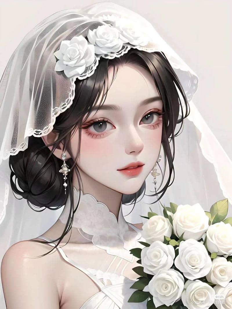 ảnh cô dâu