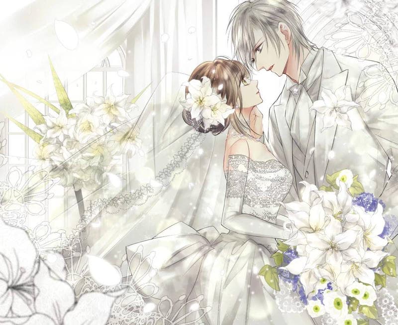 ảnh cô dâu chú rể anime đepp