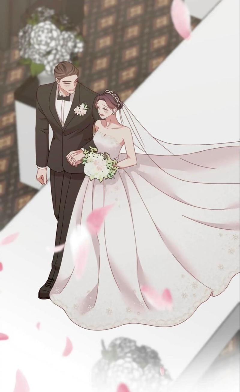 ảnh cô dâu chú rể anime lễ đường
