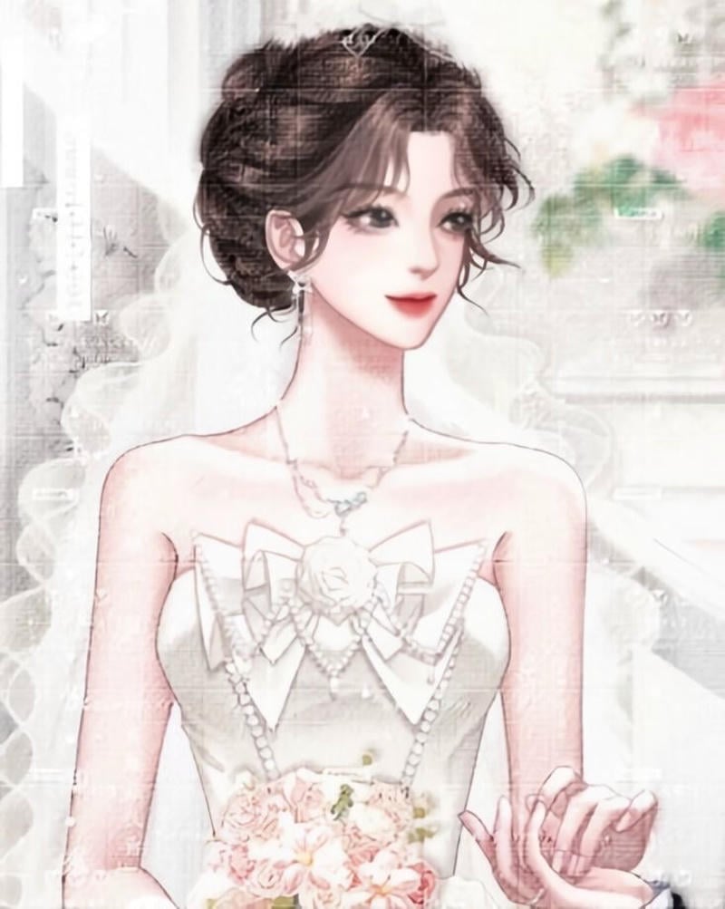 ảnh cô dâu xinh anime