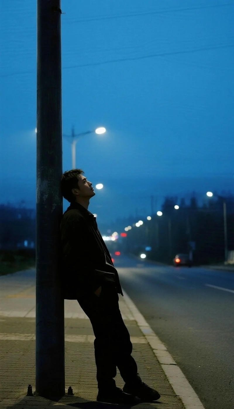 ảnh con trai buồn lặng lẽ