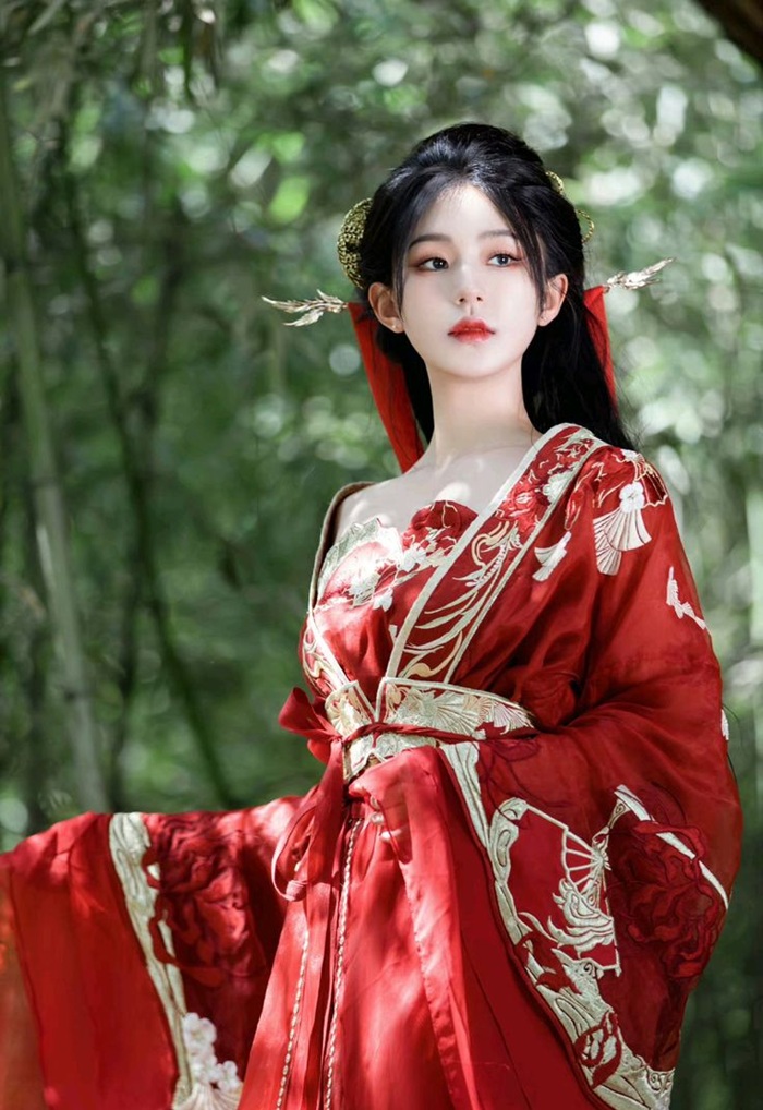 ảnh gái xinh cổ trang