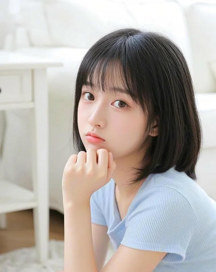 ảnh gái xinh tóc ngắn 16