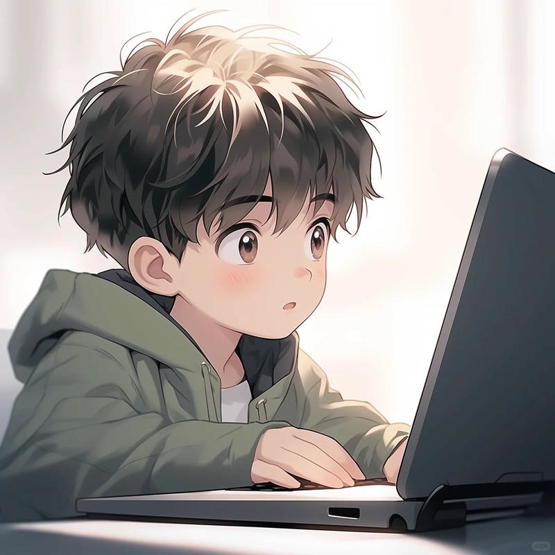 ảnh hoạt hình bé trai