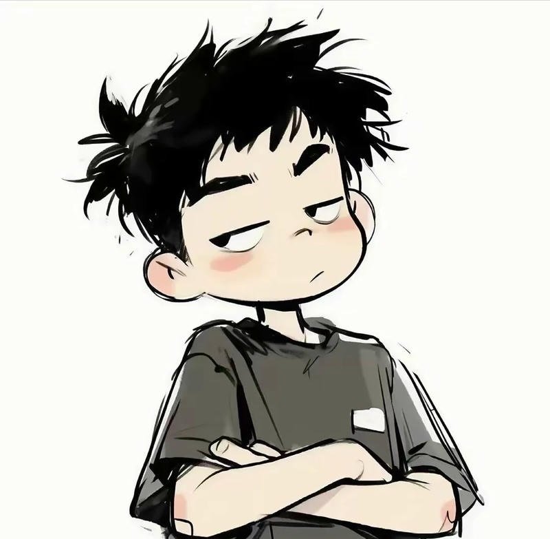 ảnh hoạt hình con trai đơn giản