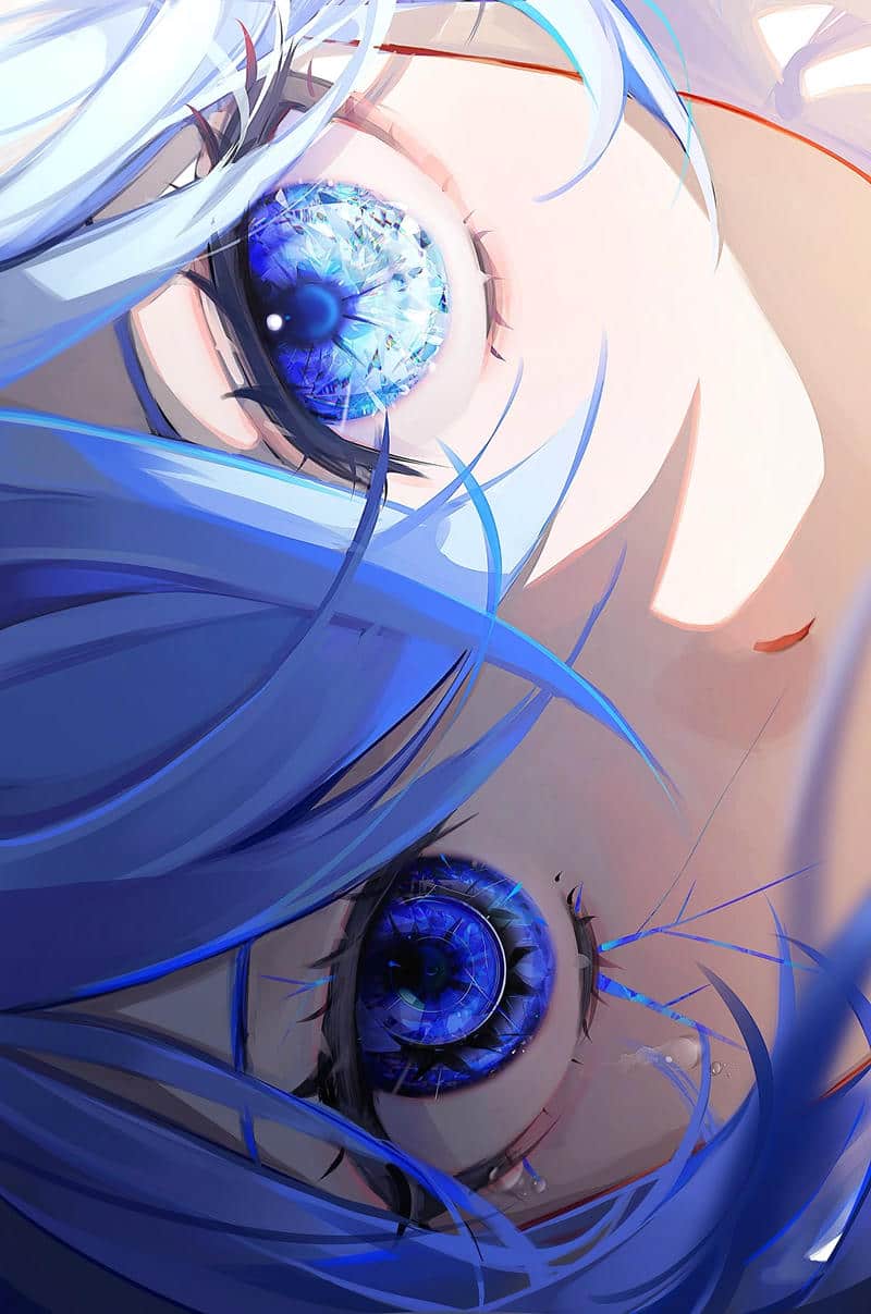 ảnh mắt anime đẹp