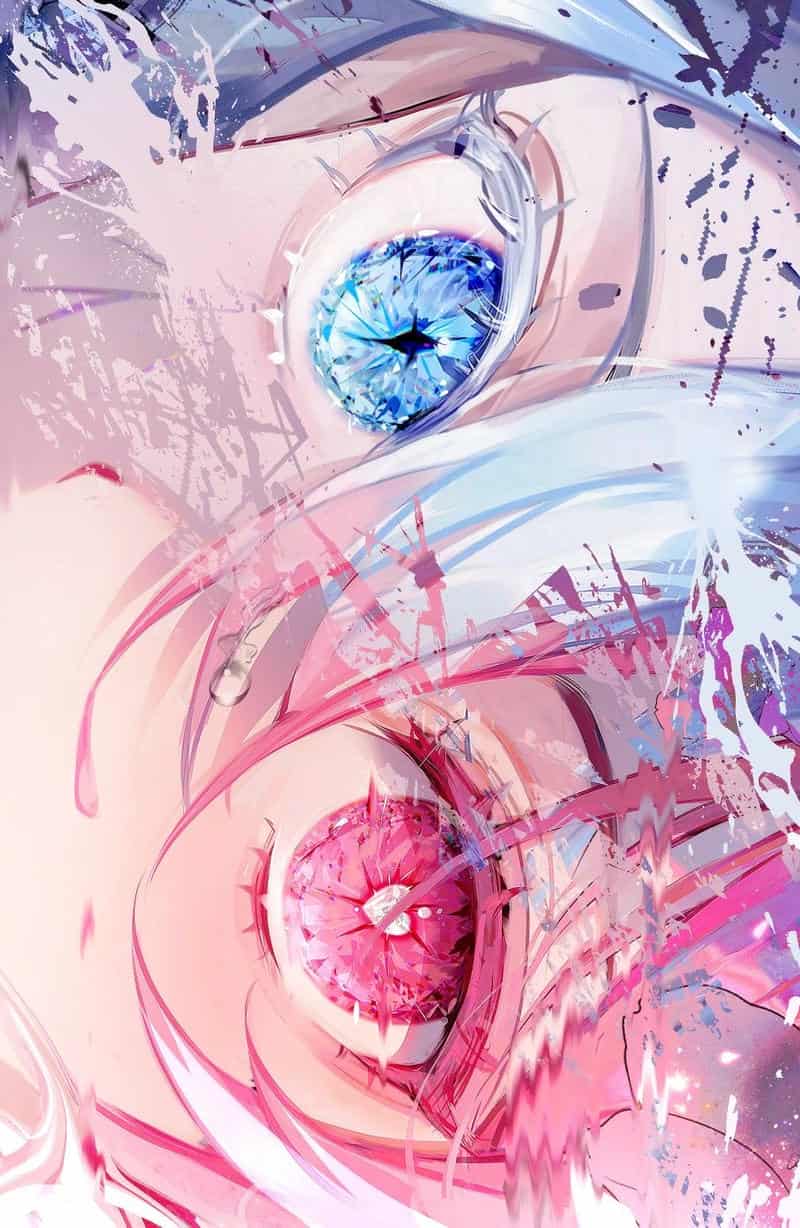 ảnh mắt anime độc