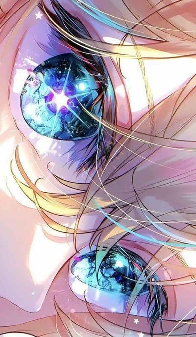 ảnh mắt anime tròn đẹp
