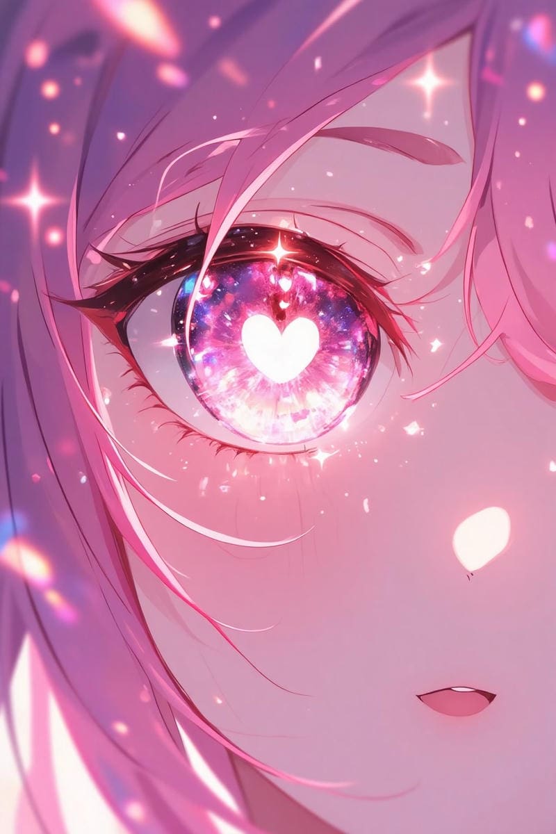 ảnh mắt anime xinh