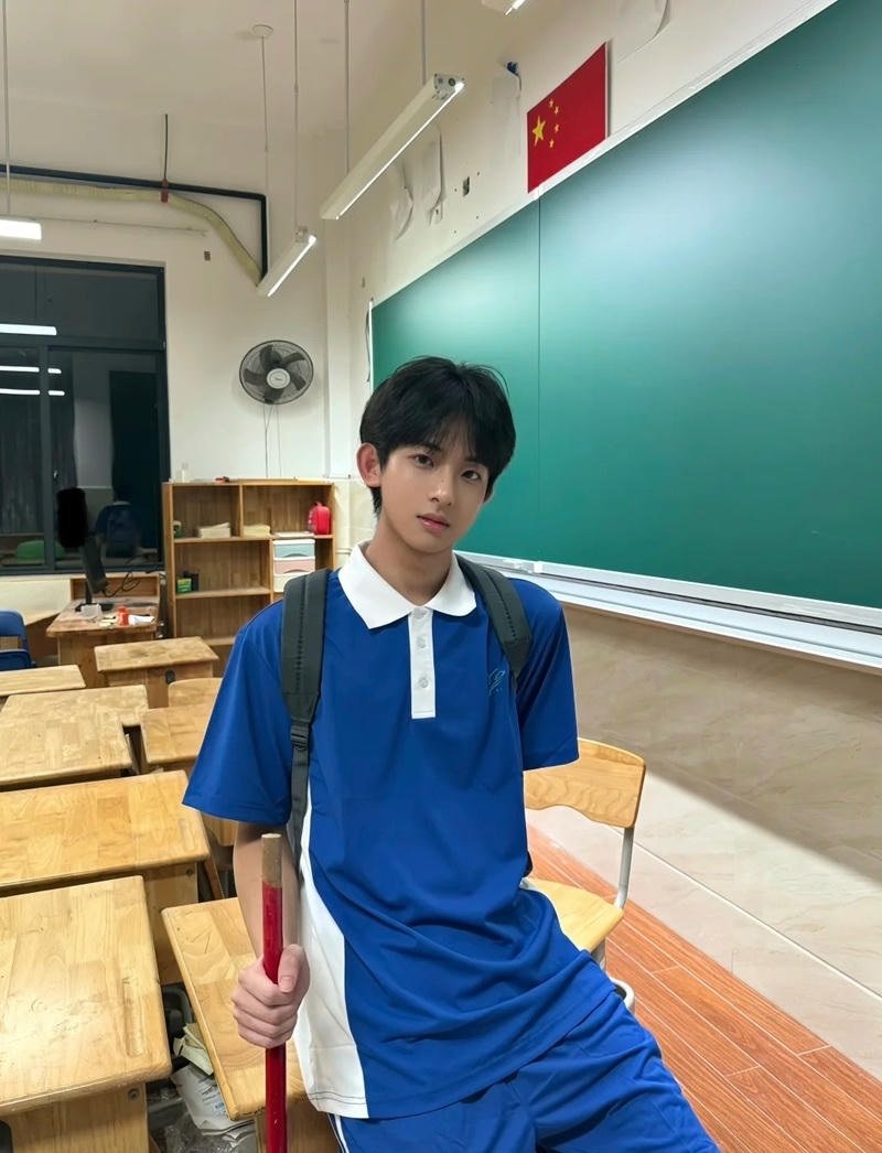 ảnh trai 2k8 vui vẻ