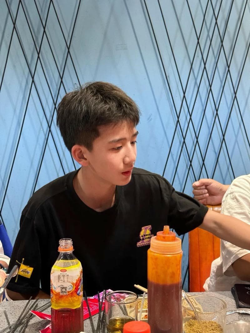 anh trai dep lop 7 dang yeu