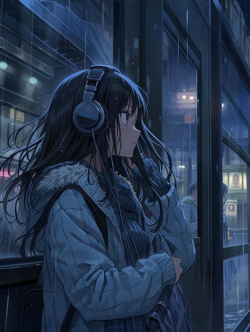 anime buồn hình nền