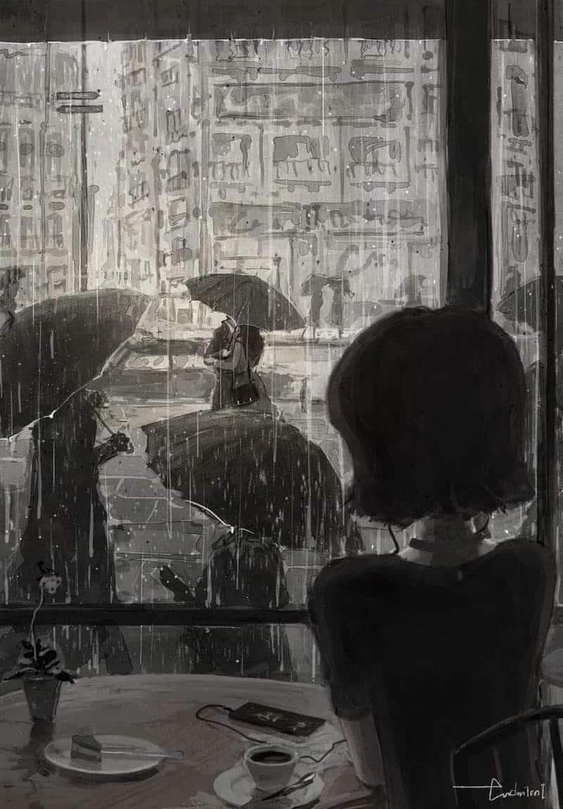 anime buồn về tình yêu ảnh