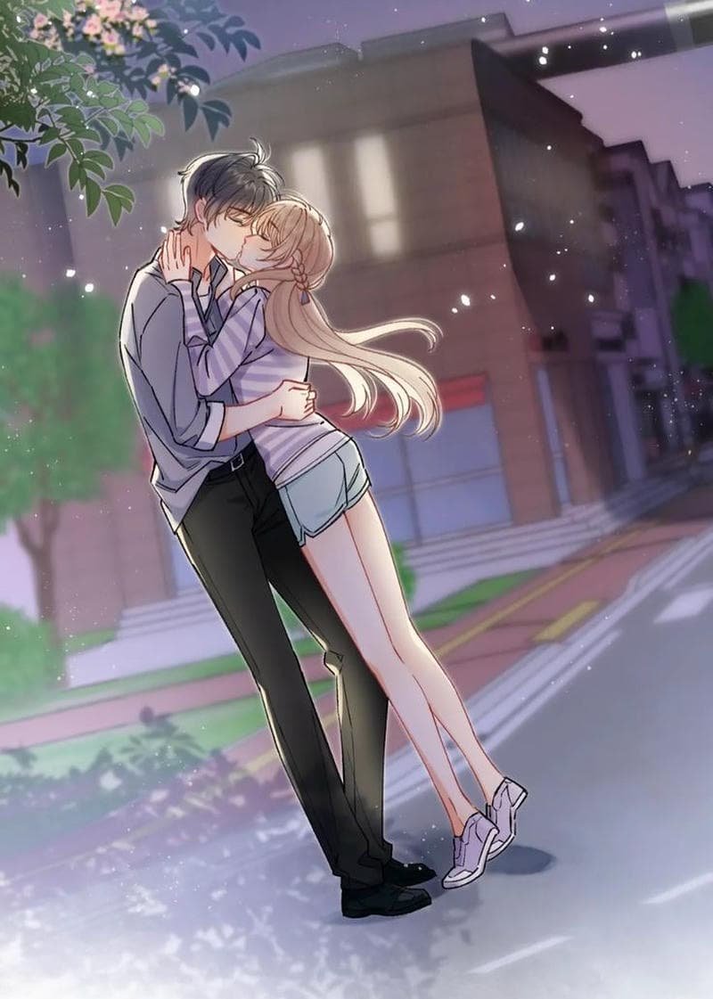 anime hôn nhau ảnh