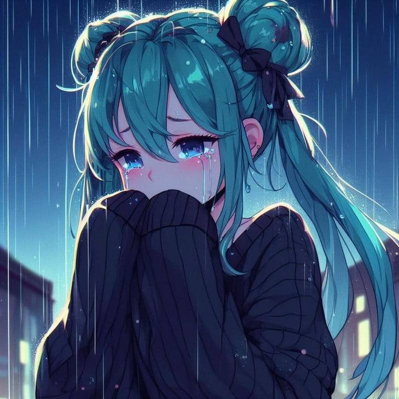 anime khóc hình