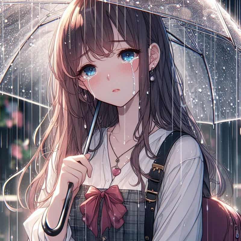 anime khóc hình ảnh