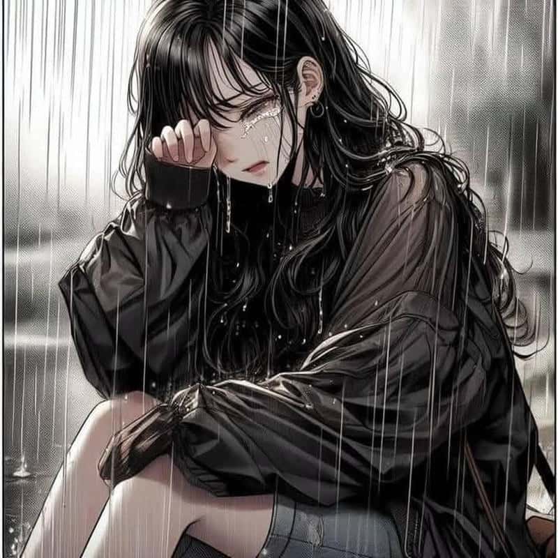 anime khóc nền ảnh