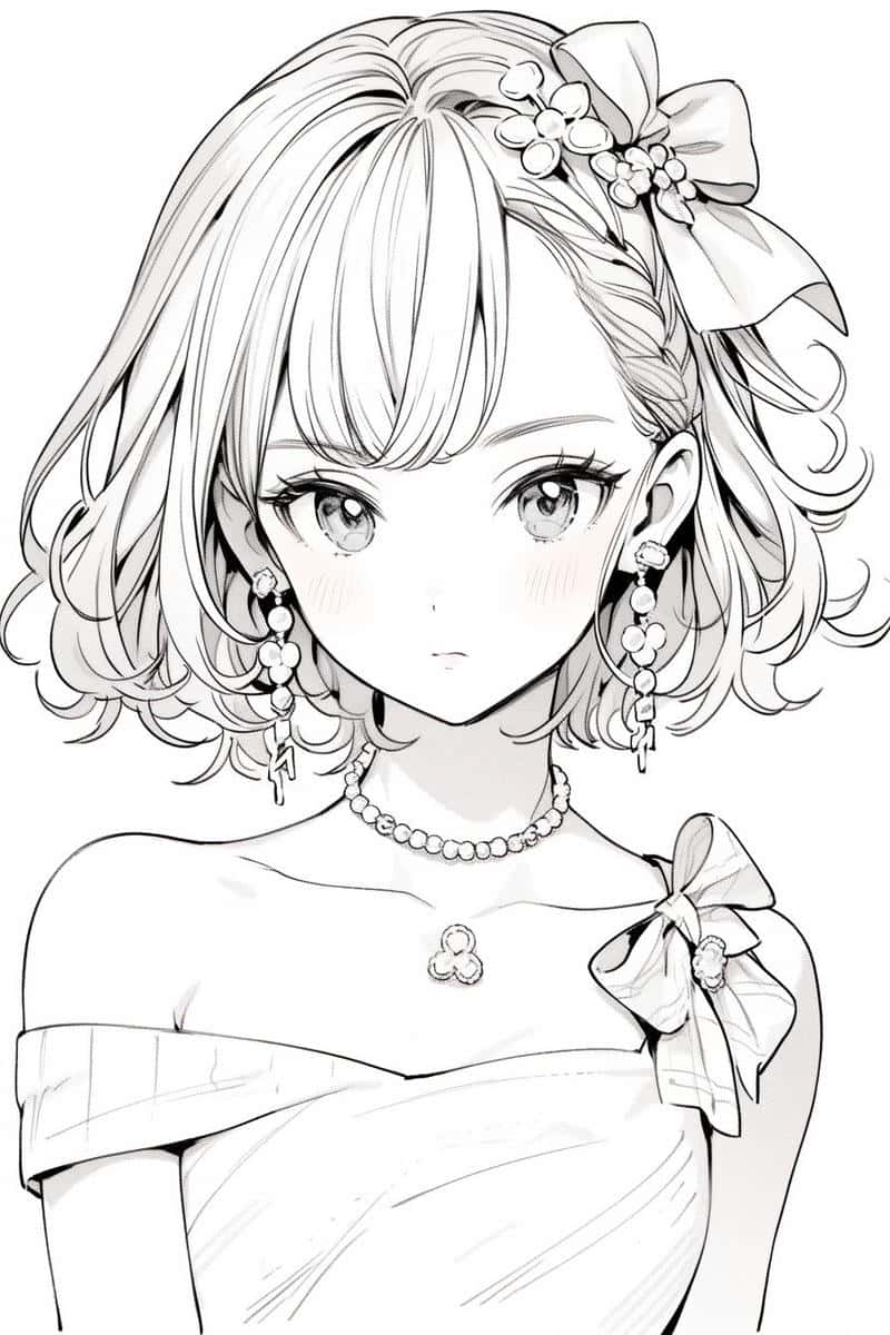 anime không màu