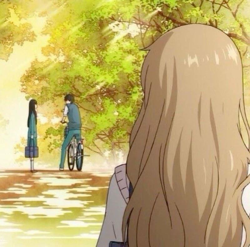 anime thất tình buồn hình